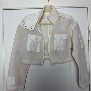 ALO Yoga Ivory Utility Jacket